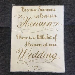 Wedding Sign